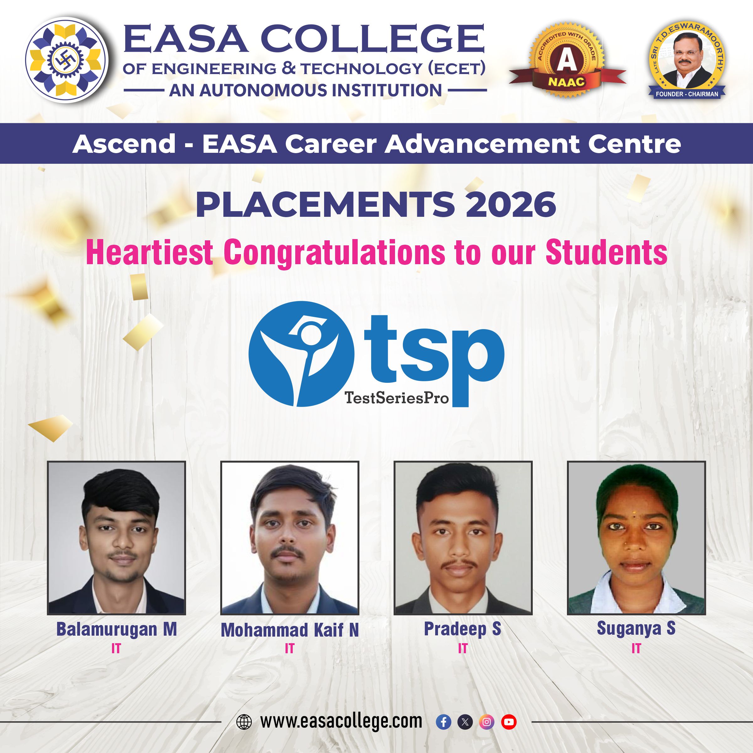 Placed Student